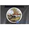 Image 2 : (4) Hunting Herring Scenes Collector Plates, Royal Doulton Robert Burns Plate