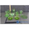 Image 1 : Green Glassware