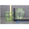 Image 16 : Large Collection of Green Glassware