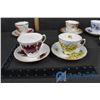 Image 11 : Misc China (12 Cups & Saucers)