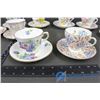 Image 5 : Misc China (11 Cups & Saucers)