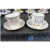 Image 8 : Misc China (11 Cups & Saucers)