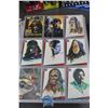 Image 3 : Binder of Star Wars Cards and (2) Boxes of Movie Photo Cards