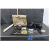 Image 1 : Vintage Vivitar Camera with Accessories and Bag