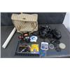 Image 2 : Vintage Vivitar Camera with Accessories and Bag