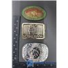 Image 1 : (3) Belt Buckles