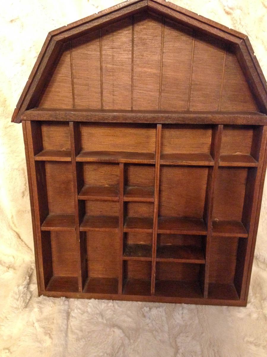 (2) Wooden Knick Knack Shelves TWO TIMES THE MONEY