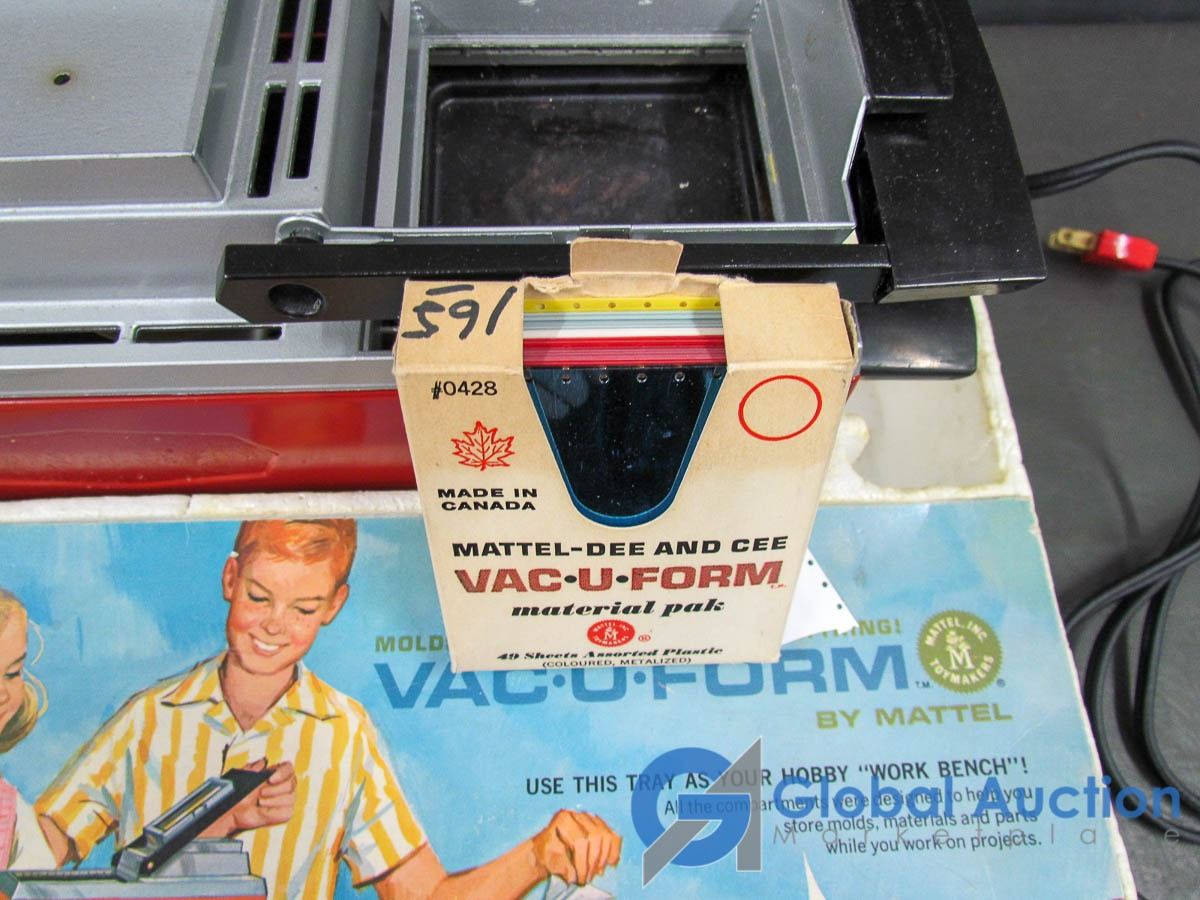Mattel VacUForm in Original Box Copyright 1962