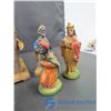 Image 3 : 12 Piece Hand Painted Nativity Set w/ Original Box