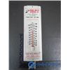 Image 1 : Vintage Metal Advertising Thermometer