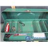 Image 5 : Vintage Metal Tackle Box & Assorted Fishing Tackle