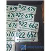 Image 5 : (12) Unused Saskatchewan License Plates