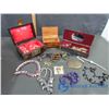 Image 1 : (3) Jewelry Boxes With Assorted Costume Jewelry