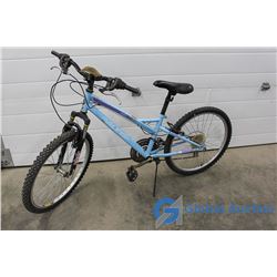 Women's 24" Raleigh Mountain Bike (Blue)