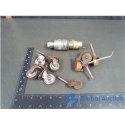 Vintage Caster Wheels & Misc