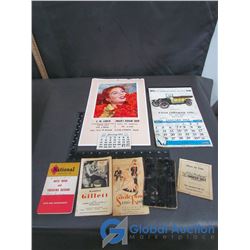 Vintage Calendars & Papers