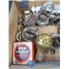Image 4 : Box Of Oil Lamp Parts