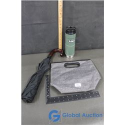 Lunch Bag, Ira Umbrella, Stanley Coffee Travel Cup