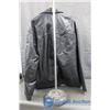 Image 4 : Back Country Men's Black Leather Jacket, size XLT
