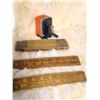 Image 2 : Wooden Folding Rulers & Pencil Sharpener