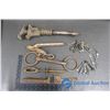 Image 1 : Assorted Vintage Items: Wrench, Bits, Skeletion Keys, Etc.