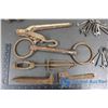 Image 2 : Assorted Vintage Items: Wrench, Bits, Skeletion Keys, Etc.