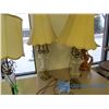 Image 4 : (2) Vintage Table Lamps & Matching Floor Lamp