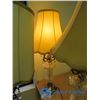 Image 8 : (2) Vintage Table Lamps & Matching Floor Lamp