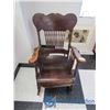 Image 1 : Vintage Wooden Rocking Chair