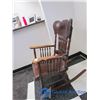 Image 3 : Vintage Wooden Rocking Chair