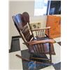 Image 4 : Vintage Wooden Rocking Chair