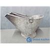 Image 4 : Galvanized Coal Pail & Shovel