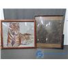 Image 1 : (2) Vintage Framed Art Pictures