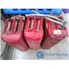 Image 1 : Red Metal Gas Cans - BID PRICE PER CAN, TIMES 3