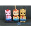 Image 1 : (3) Plastic Piggy Banks - Bid Price x3