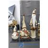 Image 8 : Christmas Village Decor and Figurines Tea Light Set