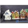 Image 2 : Assorted Christmas Village Decor