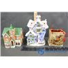 Image 6 : Assorted Christmas Village Decor