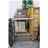 Image 1 : Set of Portable Scaffolding on Wheels