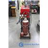 Image 2 : Linclon Mig Pak 10 Mig Welder with Cart Tank and Supplies