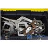Image 2 : Tool Box of Various Sizes Of C Clamps