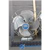 Image 5 : (2) Vintage Table Fans and Power Bar