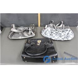 (3) Purses (Coach, Calvin Klein & David Jones Paris)