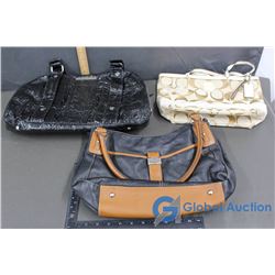 (3) Purses (Tignanello, Mat & Nat, Coach)