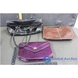 (3) Purses (Coach, Fossil, LaScala)