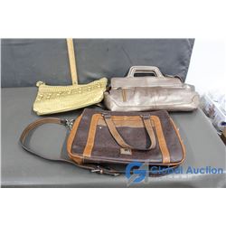 (3) Purses (Silver Rose, Dawli, Joanel)