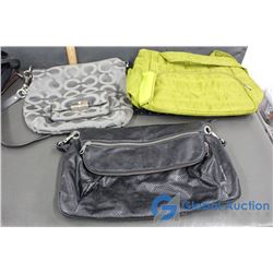(3) Purses (Coach, Mat & Nat, Lug)