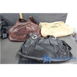 (3) Purses (Hobo, DKNY, Rosetti)