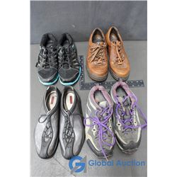 (4) Pairs of Ladies' Running Shoes
