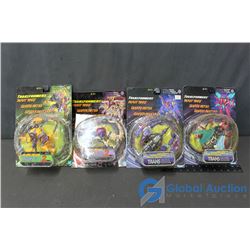 (4) Transformers Beast Wars Toys